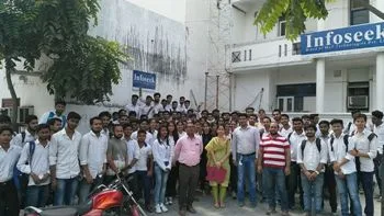 students visit