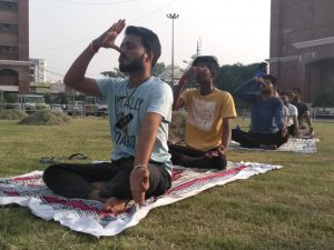 Yoga Day at BBDU