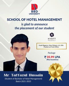 International Placement in SOHM