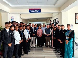 Global Hospitality Career Session at School of Hotel Management, BBDU
