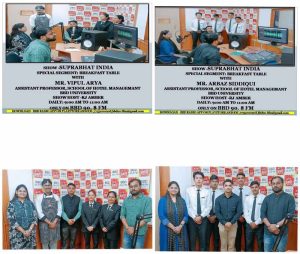 SOHM Informative session on BBD Radio 90.8 FM show "Suprabhat India"