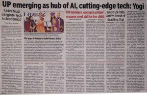 UP emerging as hub of AI, cutting-edge tech: Yogi