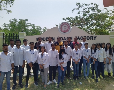 Industrial visit to Modern Coach Factory, Rae Bareli